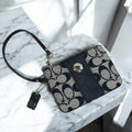 Coach - Women's Signature Canvas Wristlet Clutch