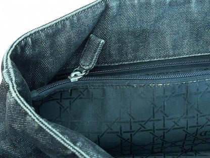 Dior - Denim Tote Bag with Charm Detail