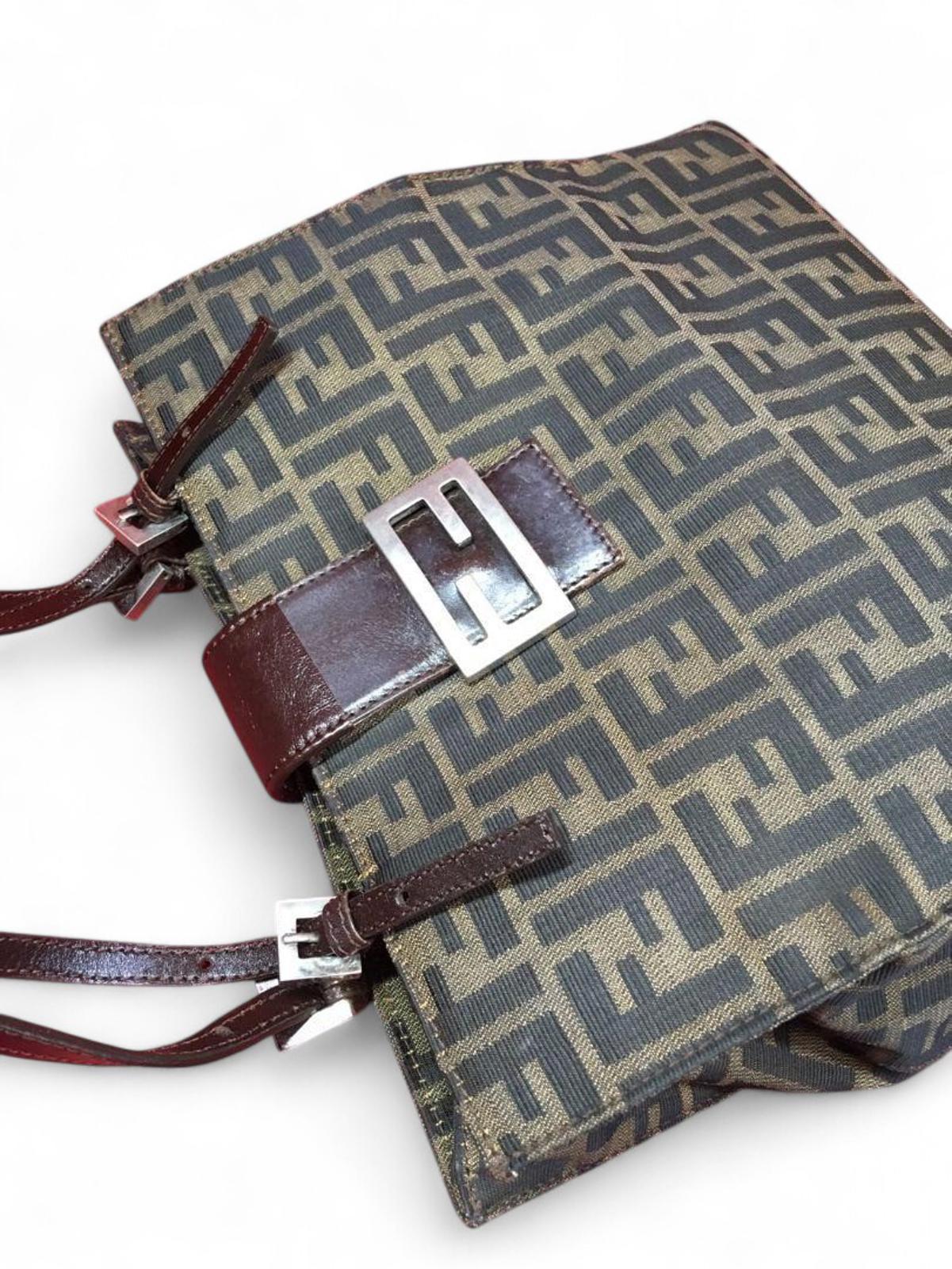 Fendi - Tote Bag Zucca Signature FF Logo