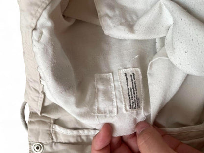 Helmut Lang - Men's Casual Pants Beige Cotton Relaxed Fit