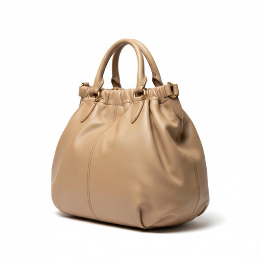 Miu Miu - Beige Leather Handbag