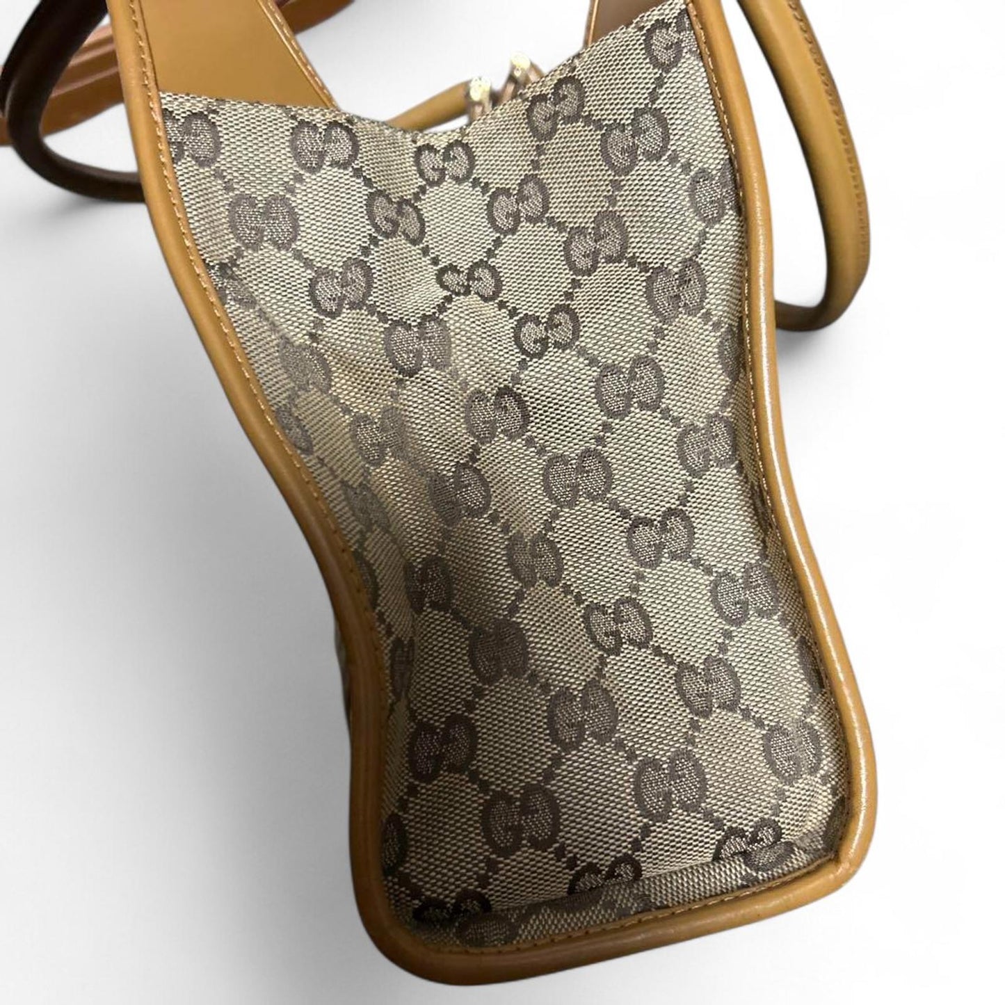 Gucci - Jackie Canvas Shoulder Bag