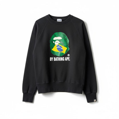 A Bathing Ape (BAPE) - M Bapehead Brazil Sweater Black