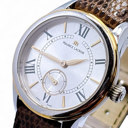 Maurice Lacroix - Classic Brown Leather Strap Watch