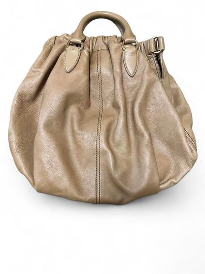 Miu Miu - Beige Leather Handbag