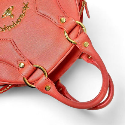 Vivienne Westwood - Red Anglomania Leather Handbag
