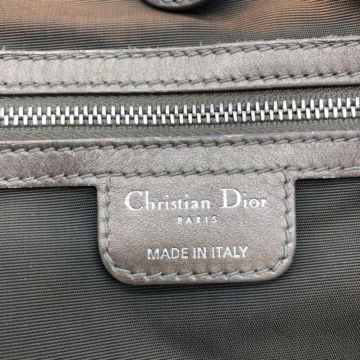 Christian Dior - Black Quilted Leather Tote Bag