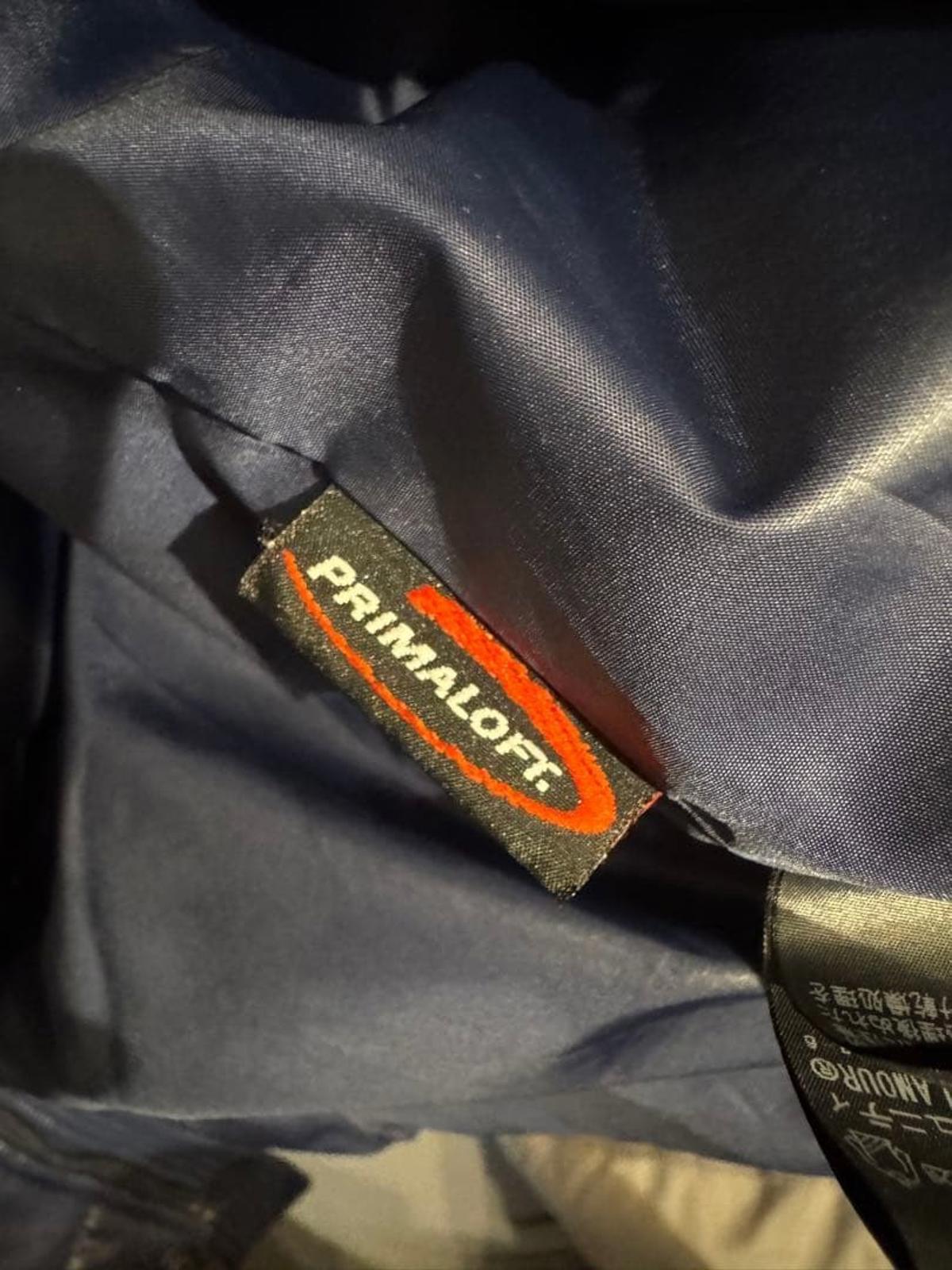 Hysteric Glamour - Men's Navy Blue Puffer Jacket with Hood