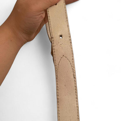 Louis Vuitton - Beige Monogram Canvas Hobo Bag with Leather