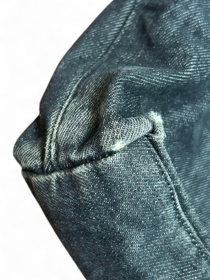 Dior - Denim Tote Bag with Charm Detail