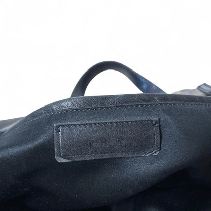 Yves Saint Laurent - Women's Black Patent Leather Shoulder Bag