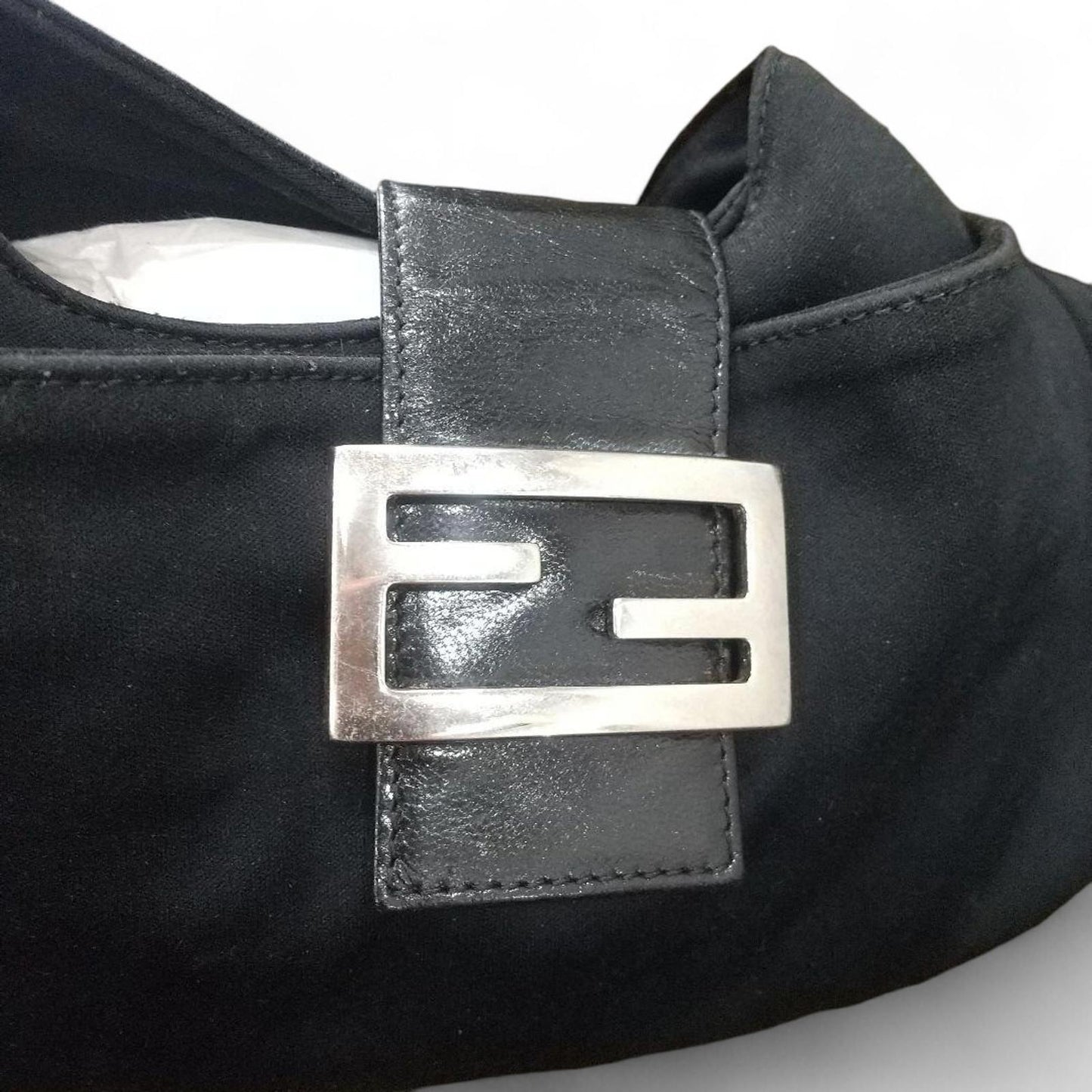 Fendi - Black Mamma Baguette Shoulder Bag