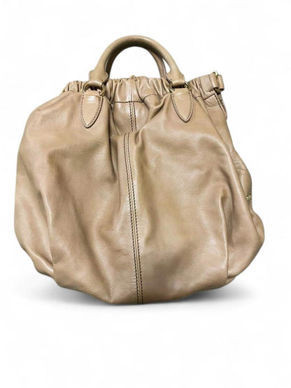 Miu Miu - Beige Leather Handbag