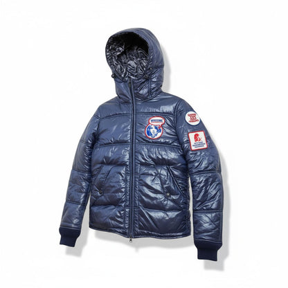 Hysteric Glamour - Navy Blue Puffer Jacket Hood