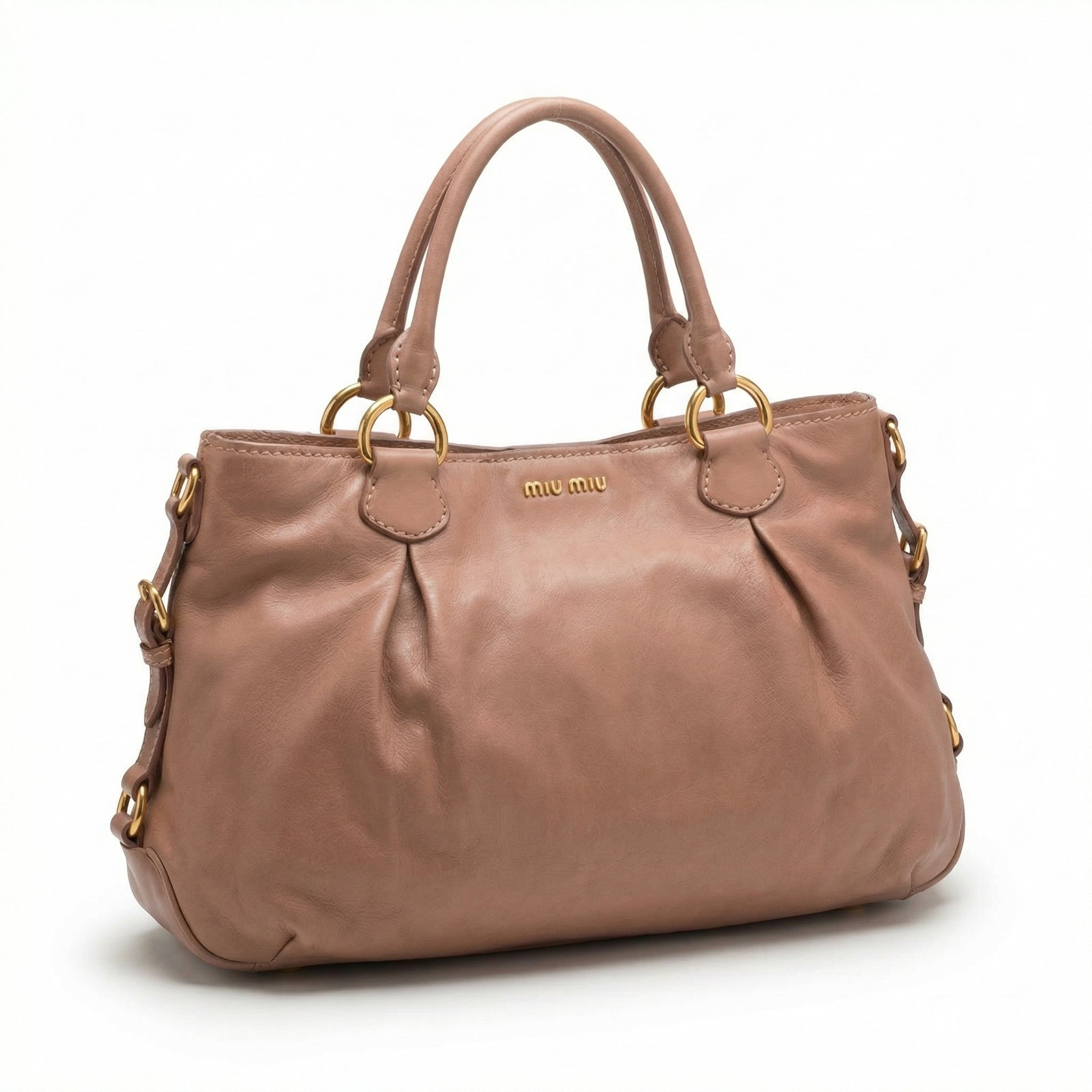 Miu Miu - Pink Leather Handbag