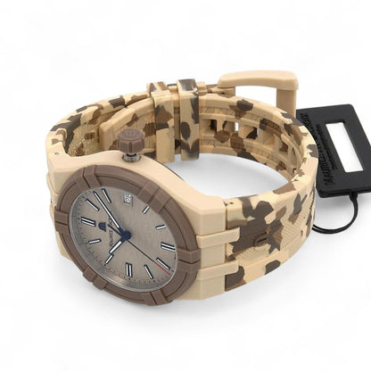 Maurice Lacroix - Camouflage Patterned Silicone Strap Watch