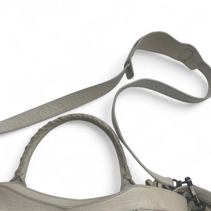 Balenciaga - White City Leather Shoulder Bag