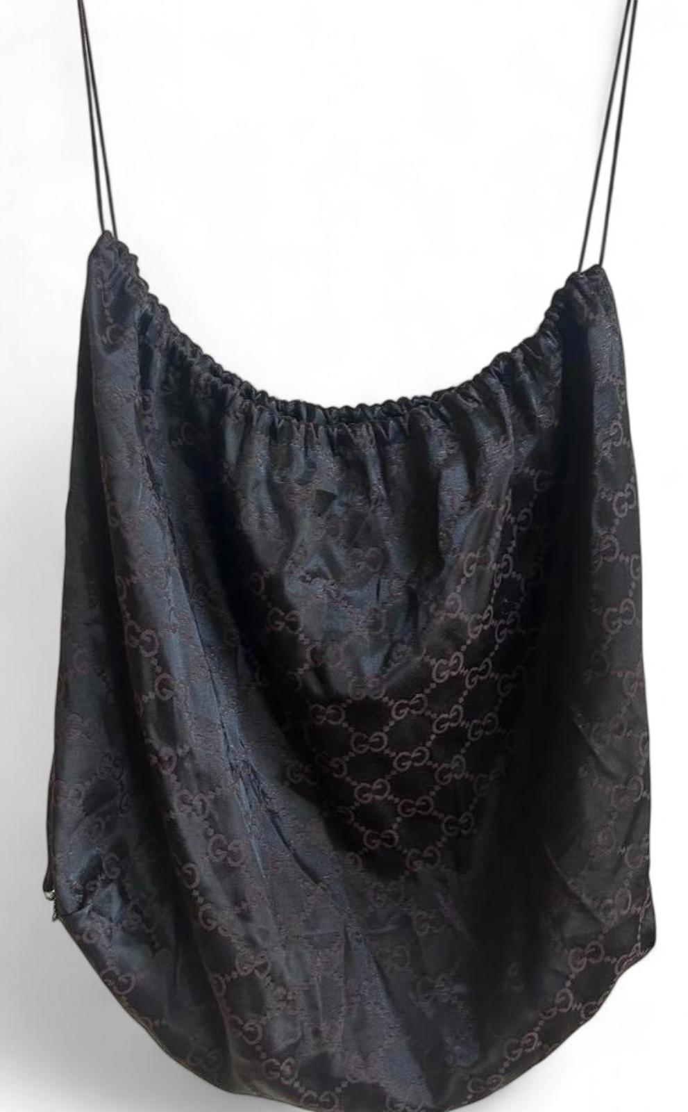 Gucci - Monogram Canvas Shoulder Bag Boston