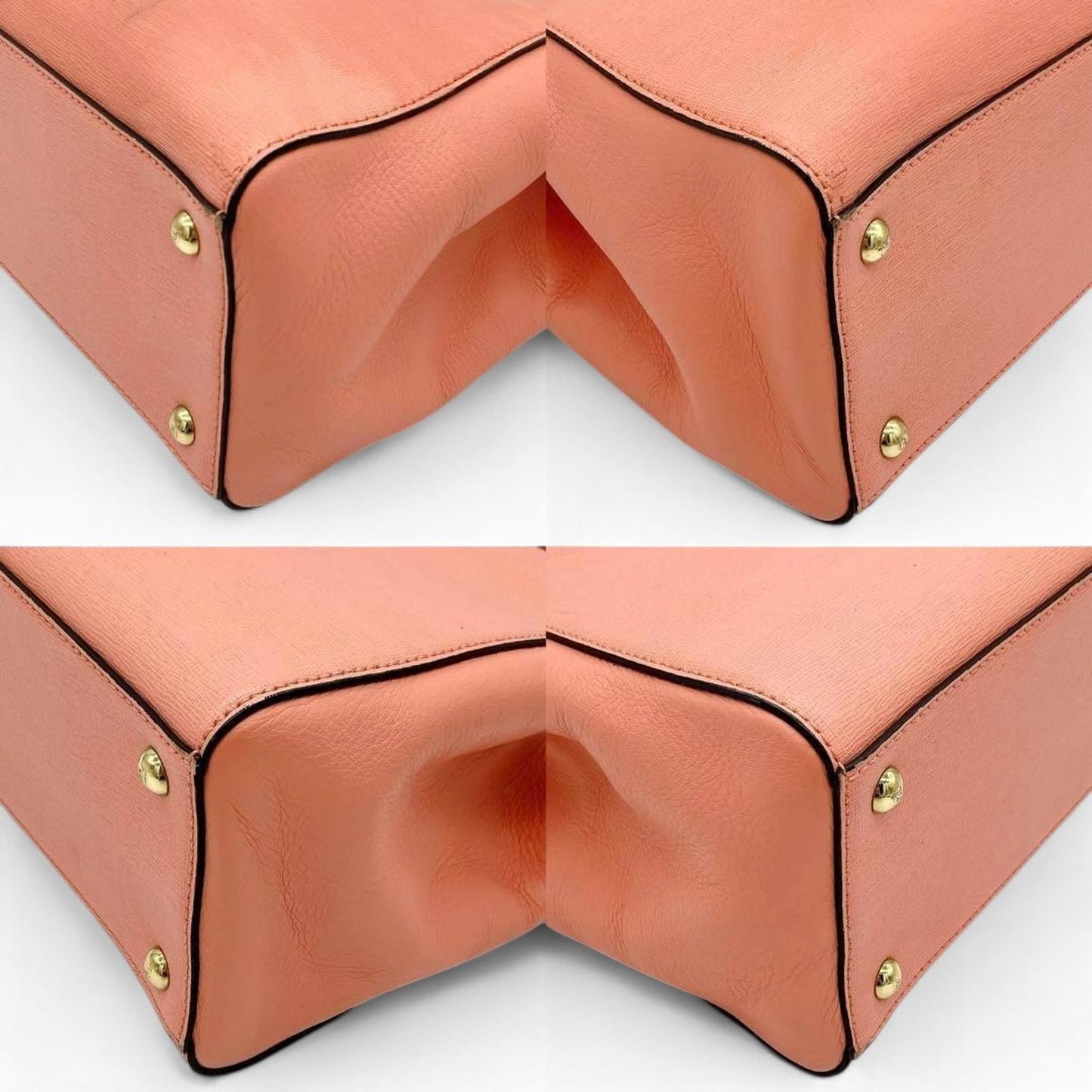 Fendi - Pink Leather Handbag Adjustable Strap