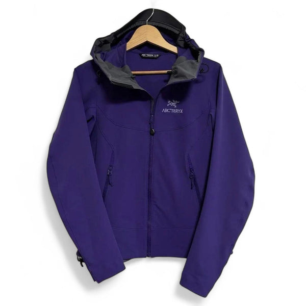 Arc'teryx - S Purple Softshell Jacket Hood