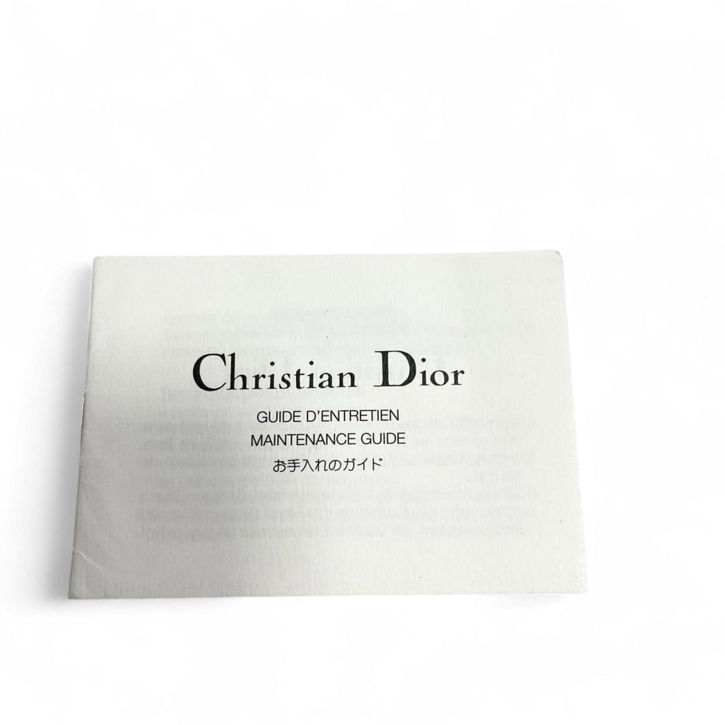 Dior - Vintage Monogram Canvas and Leather Crossbody Bag