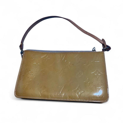 Louis Vuitton - Yellow Monogram Vernis Leather Shoulder Bag