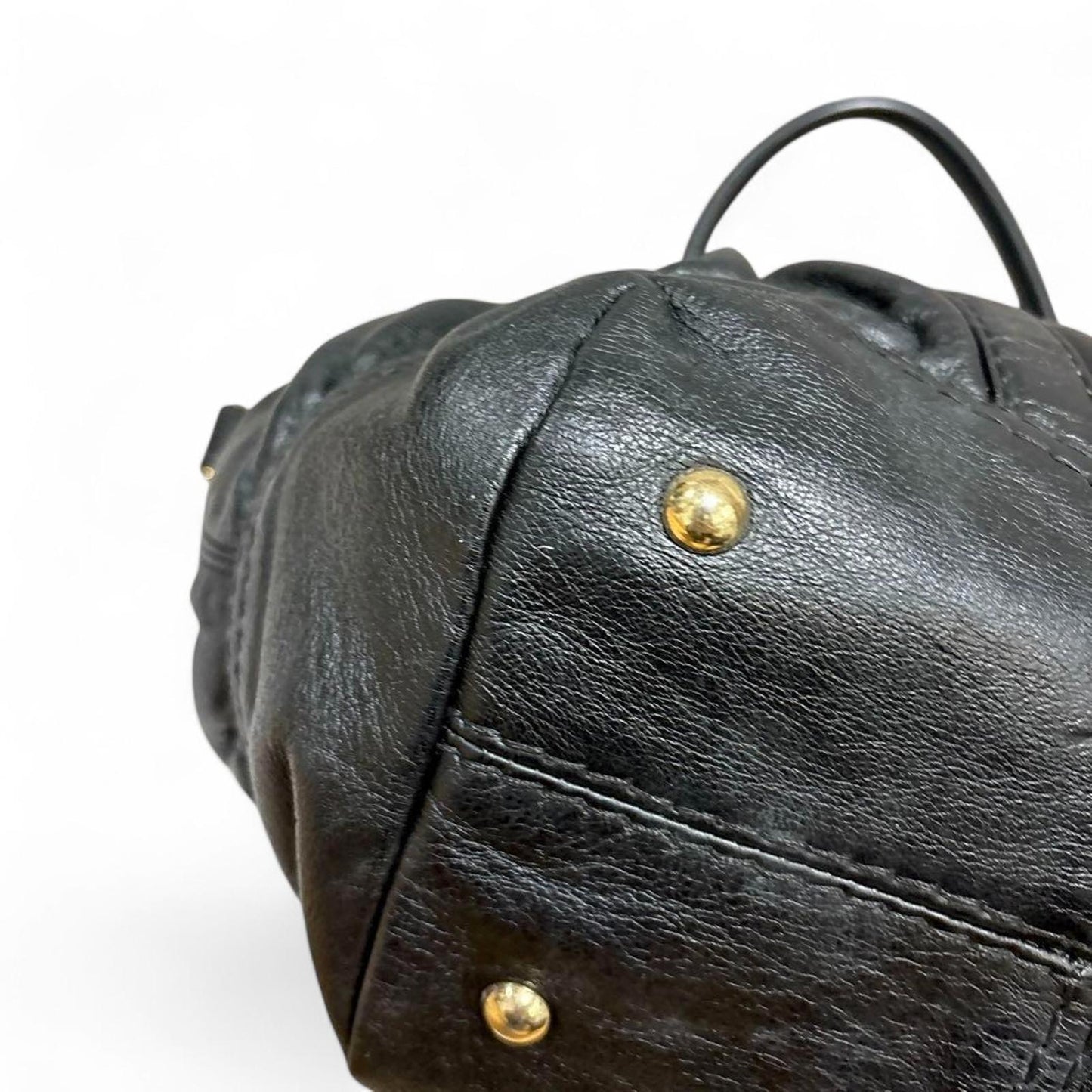 Prada - Black Leather Shoulder Bag