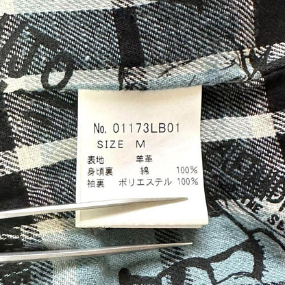 Hysteric Glamour - Men's Brown Leather Biker Jacket