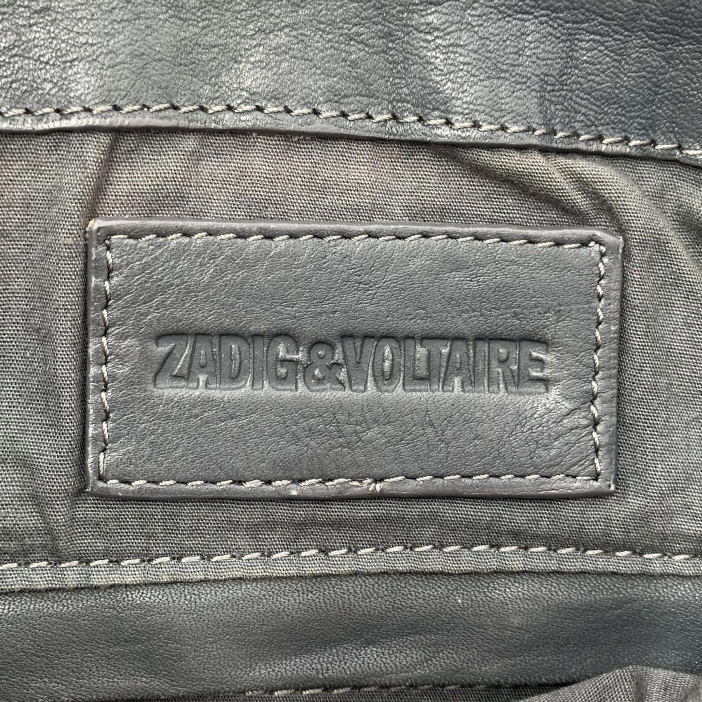 Zadig & Voltaire - Women's Leather Handbag with Adjustable Strap