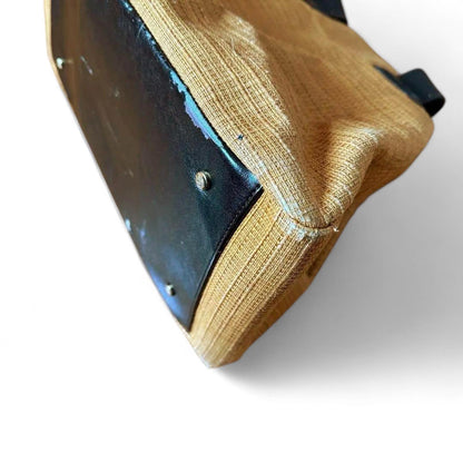 Vivienne Westwood - Embroidered Brown Shoulder Bag with Blue