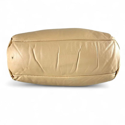 Maison Margiela - Beige Glam Slam 2Way Padded Leather Shoulder Bag