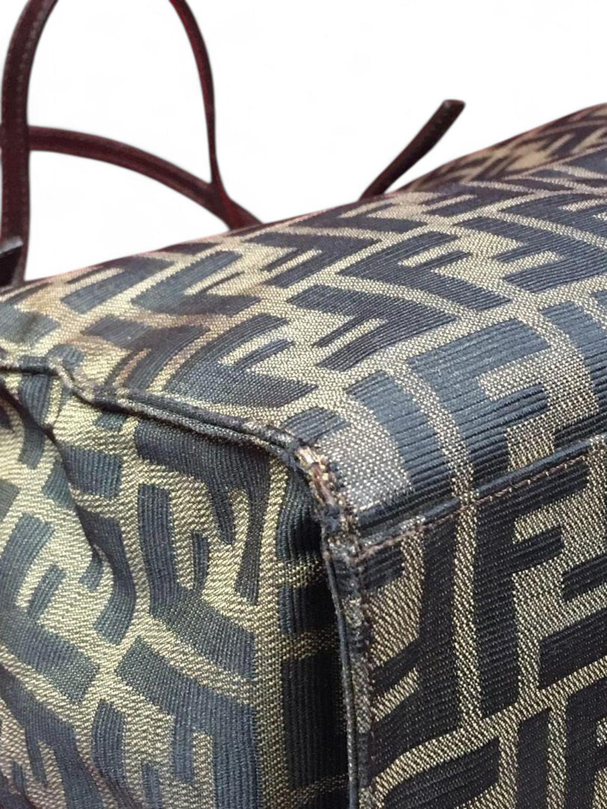 Fendi - Tote Bag Zucca Signature FF Logo