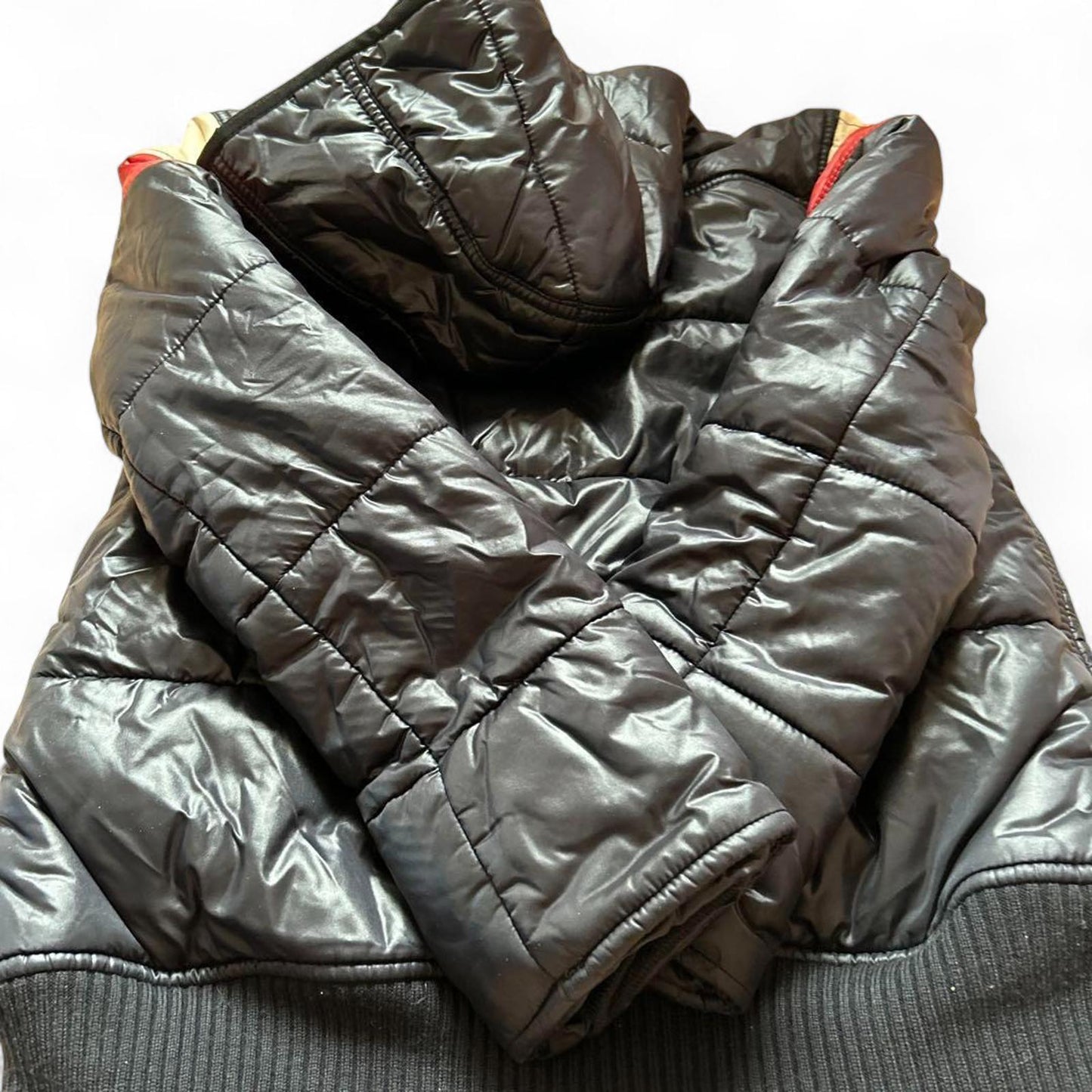 Hysteric Glamour - Quilted Hooded Jacket with Colorblock