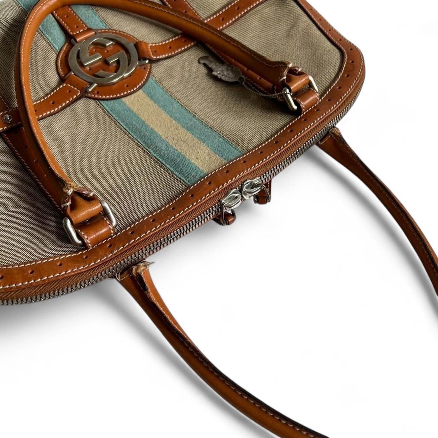 Gucci - Sherry Line Handbag Brown
