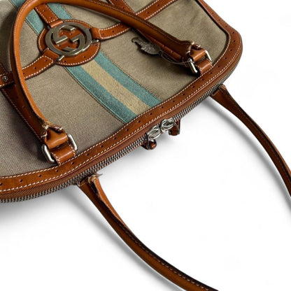 Gucci - Sherry Line Handbag Brown