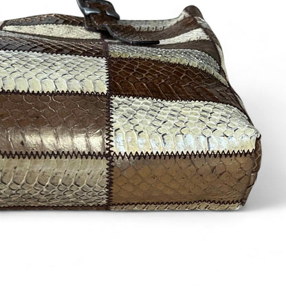 Miu Miu - Patchwork Leather Tote Bag