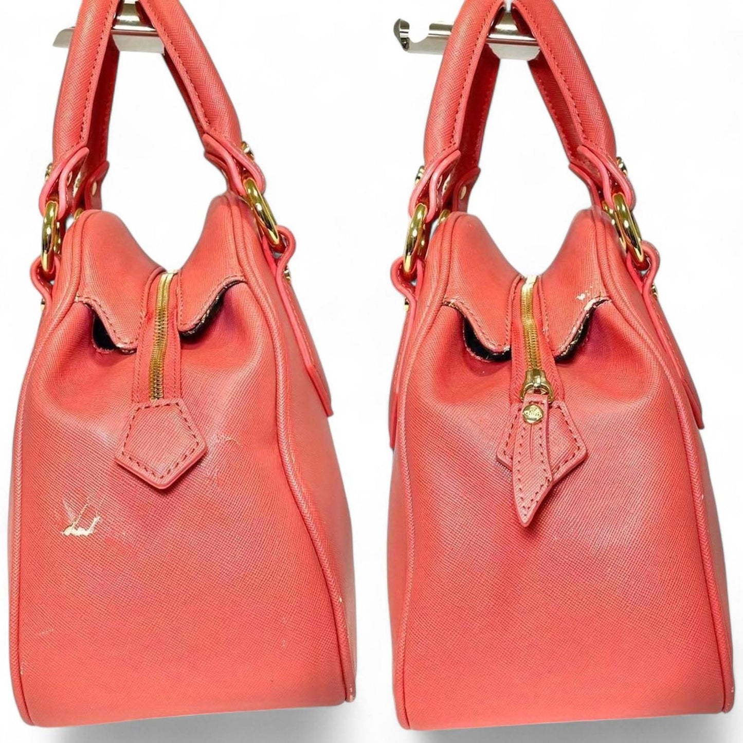 Vivienne Westwood - Red Anglomania Leather Handbag