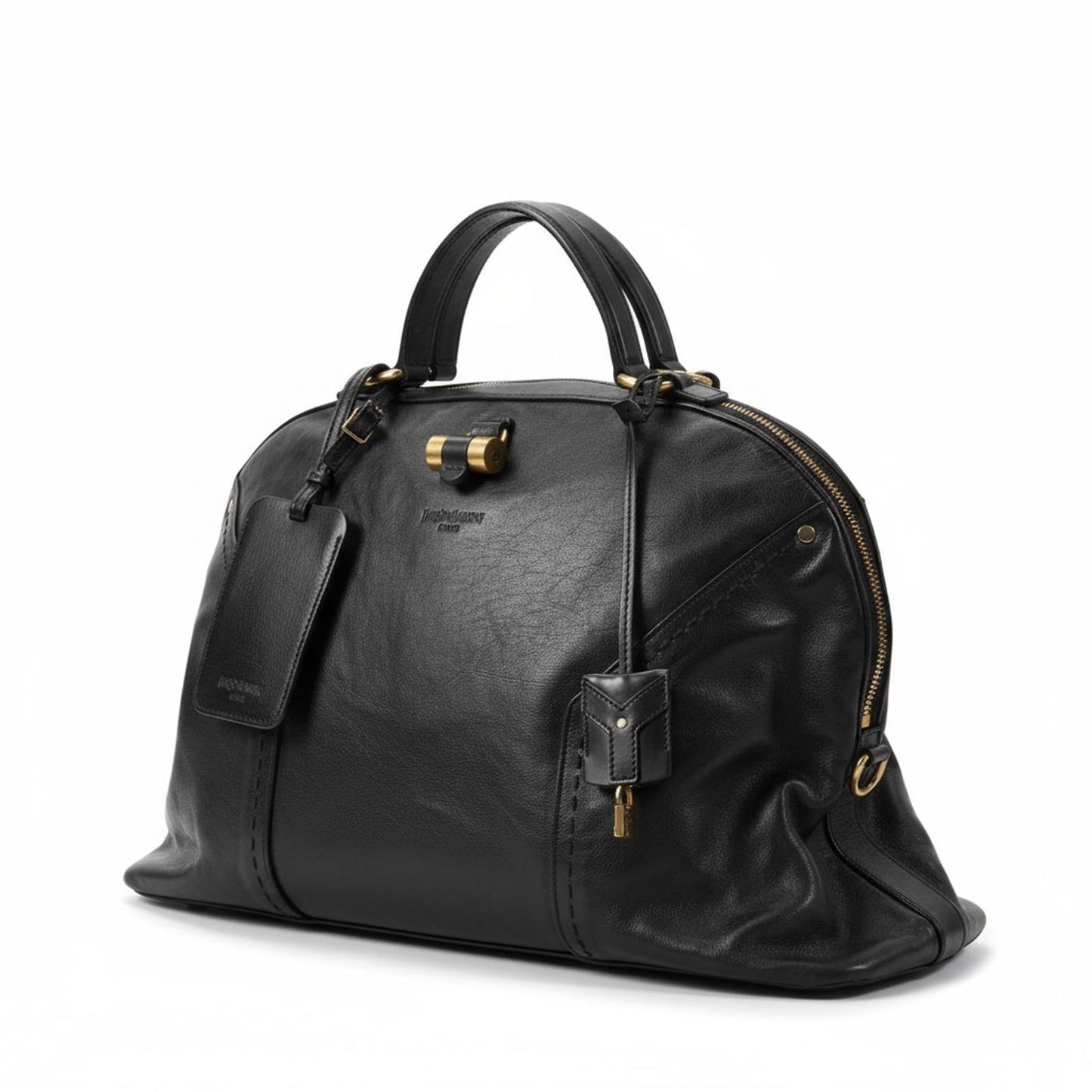 Yves Saint Laurent - Black Leather Handbag