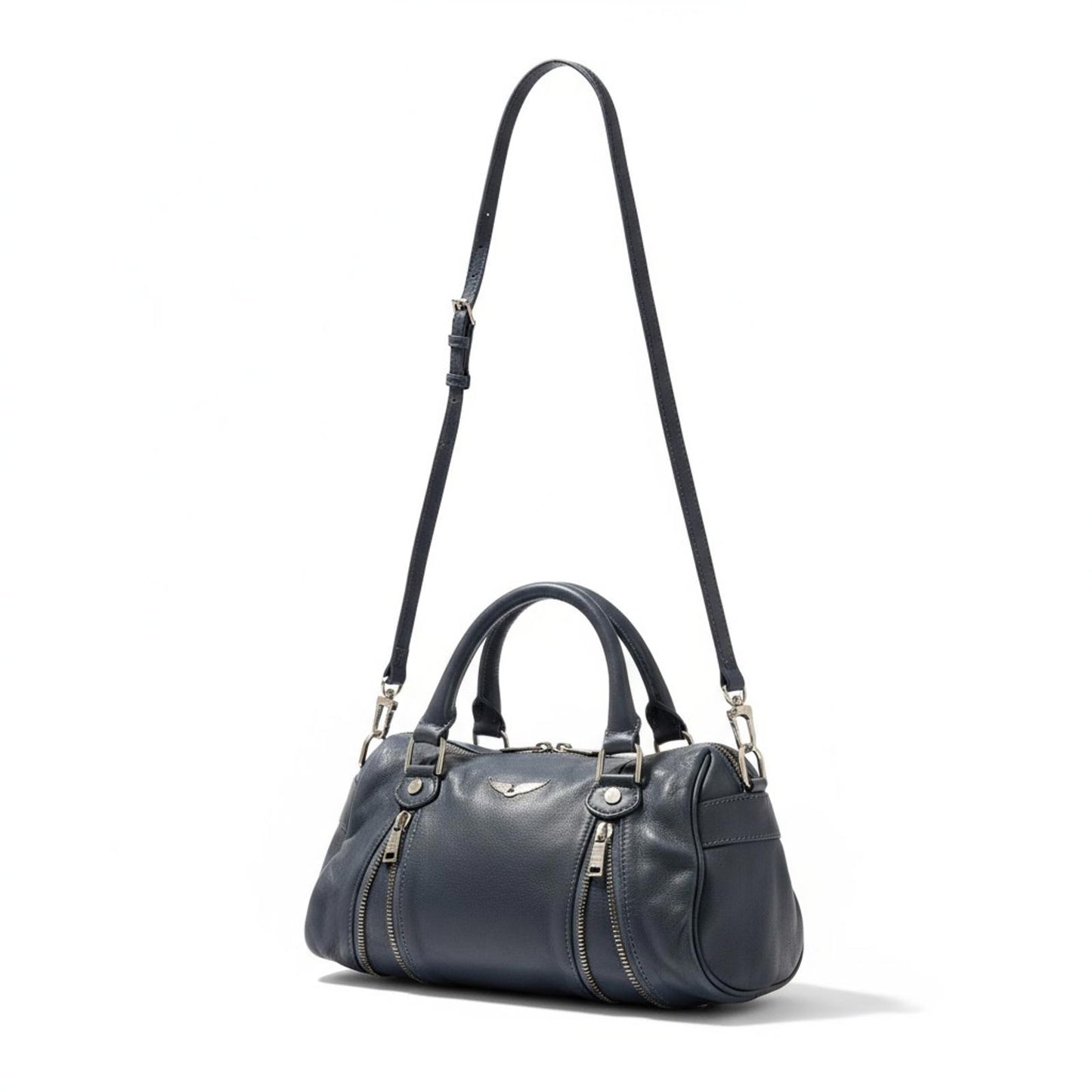 Zadig & Voltaire - Women's Leather Handbag with Adjustable Strap