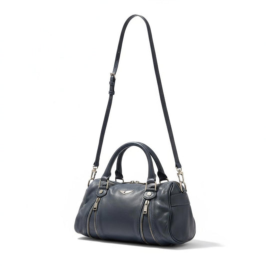 Zadig & Voltaire - Women's Leather Handbag with Adjustable Strap