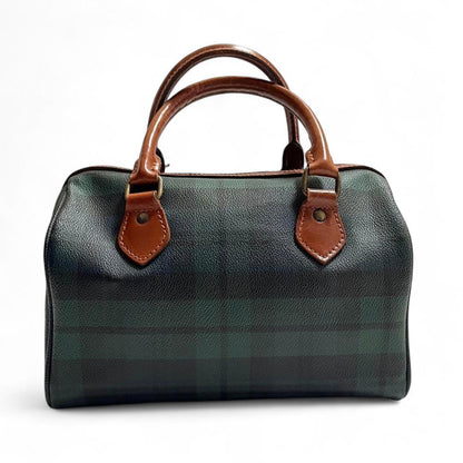 Polo Ralph Lauren - Classic Tartan Leather Handle Handbag