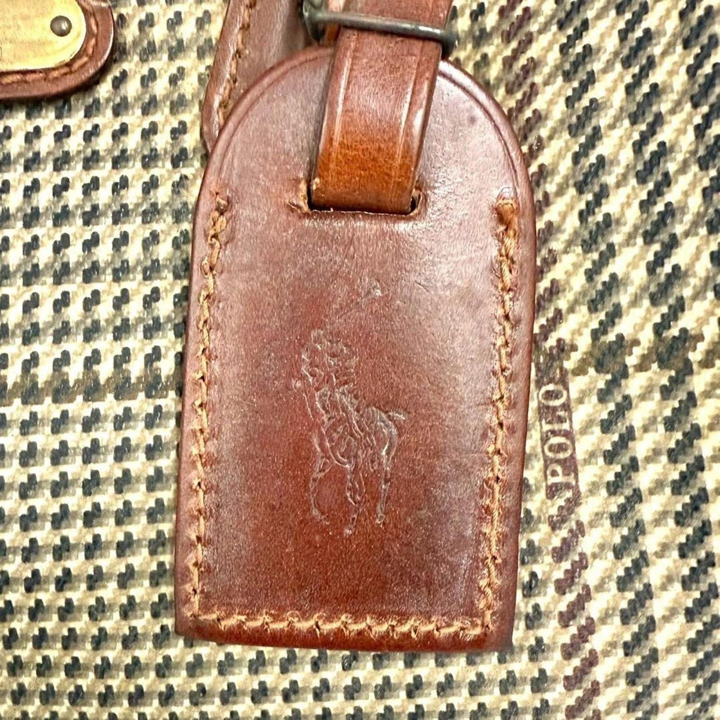 Polo Ralph Lauren - Vintage Houndstooth Pattern Handbag