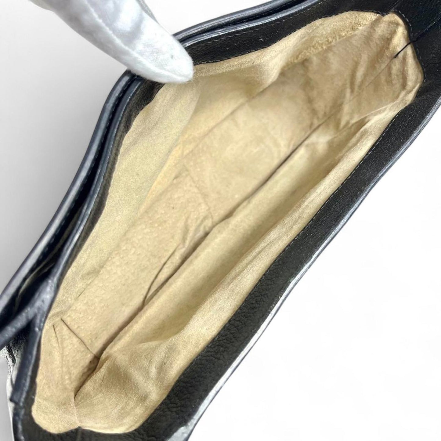 Miu Miu - Black Leather Handbag Gold Hardware