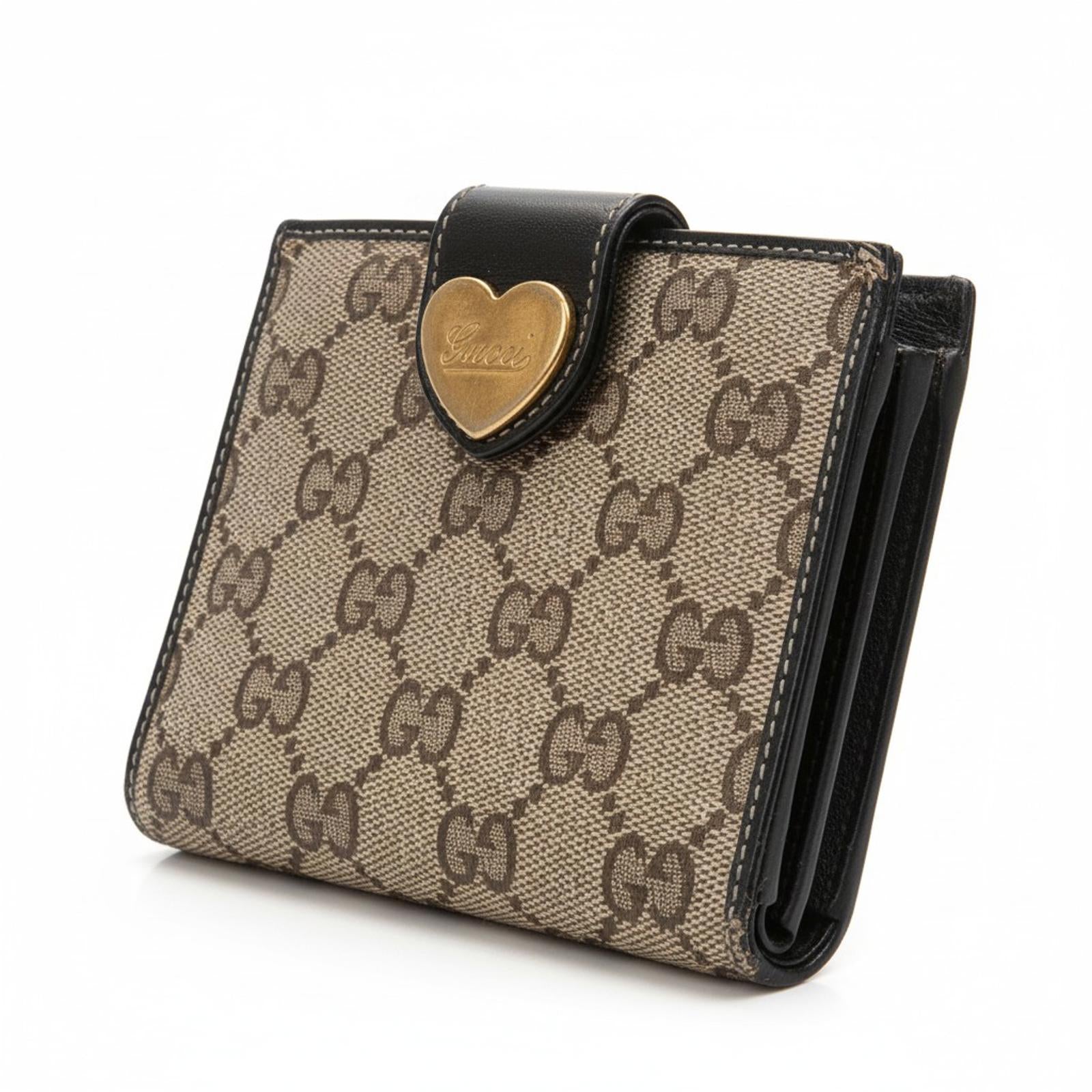Gucci - Wallet Signature GG Pattern Heart-1