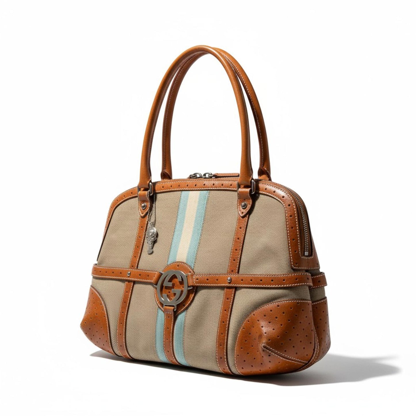 Gucci - Sherry Line Handbag Brown