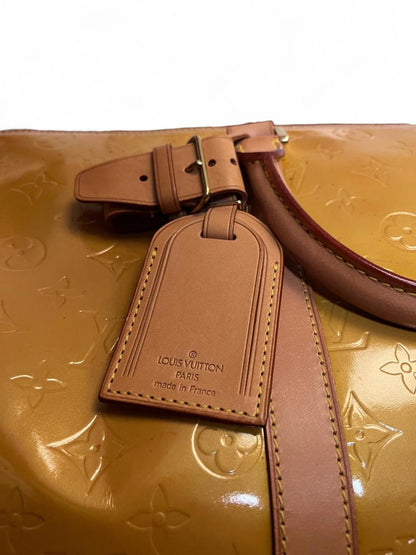 Louis Vuitton - Keepall 50 Vernis Epi Leather Yellow