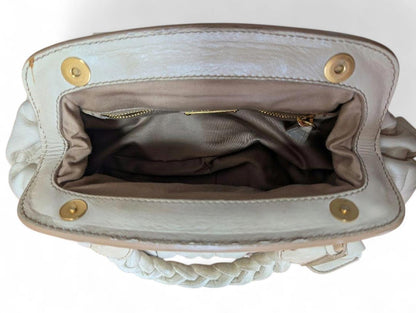 Miu Miu - Matelasse White Handbag Vintage