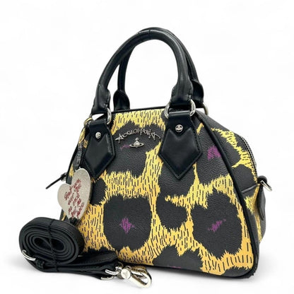 Vivienne Westwood - Leopard Print Satchel Bag