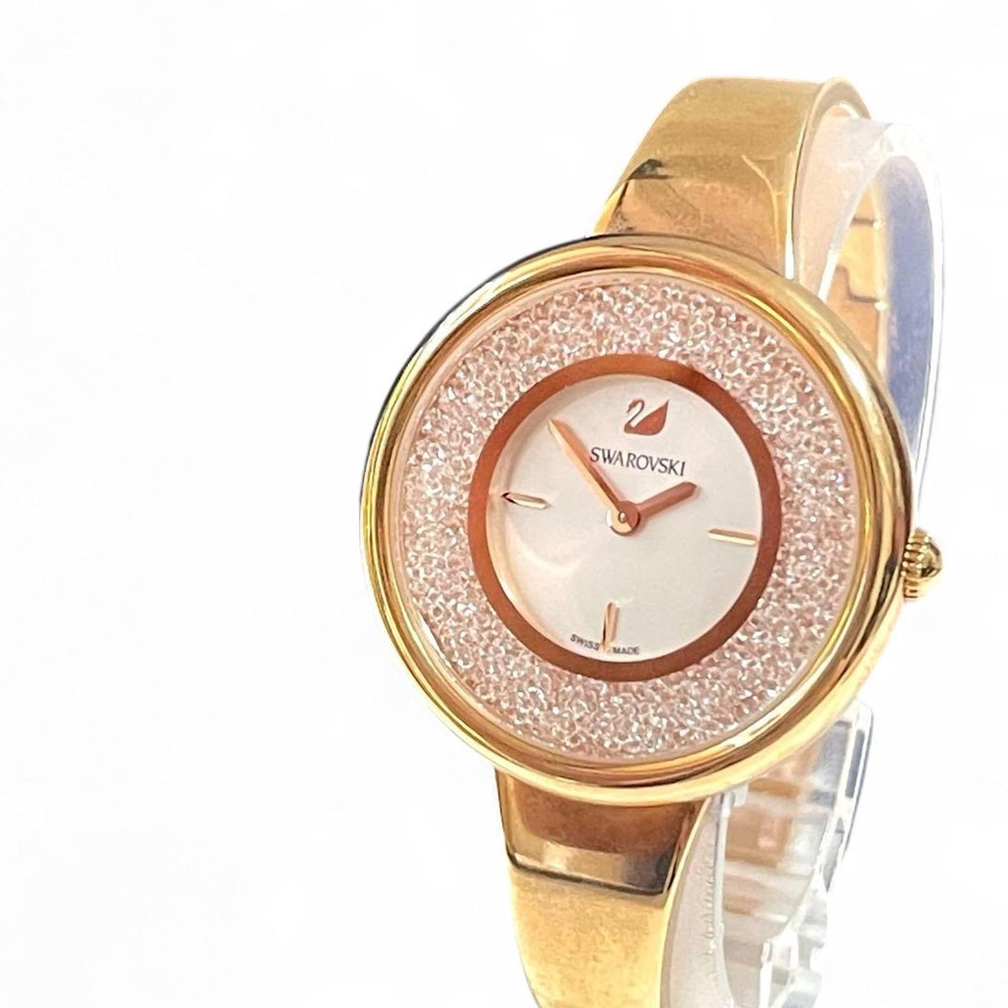 Swarovski - Women's Crystal-Embellished Gold Tone Watch