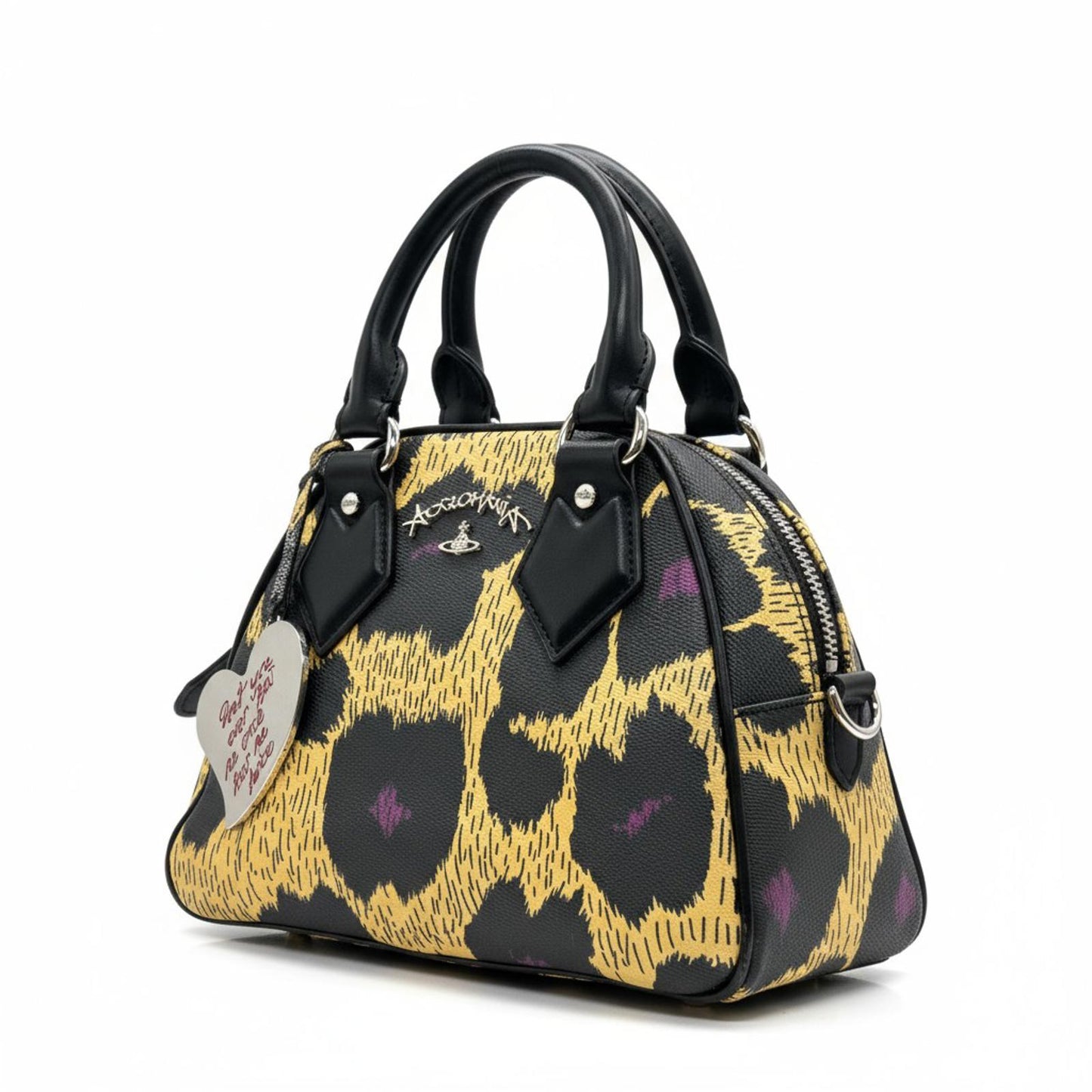 Vivienne Westwood - Leopard Print Satchel Bag